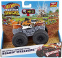 Hot Wheels Monster trucks svítící a rámusící vrak HDX60