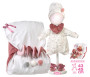 Obleček pro panenku New Born velikosti 40-42 cm a podložka se spirálou Llorens