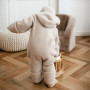 Merino dětský overal béžový Eevi
