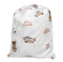 Bavlněný pytlík na přezůvky 40×32 cm