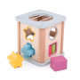 Motorická kostka modrá Bigjigs Toys