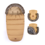 Set zimní fusak Comfy 4 v 1 + rukavice na kočárek Furry Petite & Mars