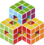 Geomag Magicube Art 64 dílků