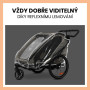 Pláštěnka na cyklovozík Bike N Walk Duo Hauck