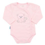 Kojenecká soupravička do porodnice New Baby Sweet Bear růžová