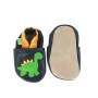 Kožené capáčky Barefoot Vel. L (12-18 měs.) Hopi Hop