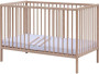 Dětská postýlka Scarlett Glera ECO 120 x 60 cm (buk) - přírodní 