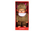 Monchhichi Mončiči dívka s ružovým bryndáčkem 20 cm
