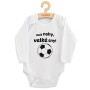 Dětské body s potiskem New Baby Malé nohy, velké sny!