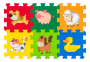 Pěnové puzzle se zvířátky 6 ks
