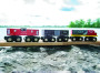 CN nákladní vlak + koleje Bigjigs Rail
