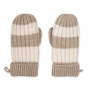 Rukavice Stripe Merino Beige Lodger