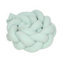 Mušelínový mantinel cop 200 cm Babymatex – chránič do postýlky Mint