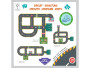Gigant puzzle Závodní dráha Crazy Motors 26 ks Djeco