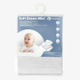 Napínací prostěradlo nepromokavé do malé postýlky Soft Dream Mini 84 x 50 cm White