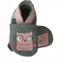 Kožené capáčky Barefoot Vel. M (6-12 měs.) Hopi Hop