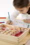 Dřevěná sada razítek s pastelkami 32 ks Melissa & Doug 