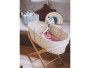 Mojžíšův košík pro miminko Corn Natural + matrace Basic Ahojbaby