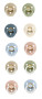 Bibs Colour dudlík z přírodního kaučuku 1 ks 6 - 18 měsíců