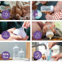 Láhev Natural Philips Avent Response s ventilem AirFree 125 ml, 0 m+, 2 ks