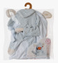 Obleček pro panenku miminko New Born velikosti 40-42 cm s doplňky Llorens