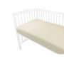 Mušelínové prostěradlo do postýlky 60 x 120 cm Nature double Baby Nellys