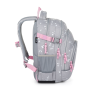 Studentský batoh Oxy Scooler Grey geometric OxyBag