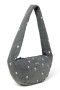 Denim Mini Cross Body Bag Studio Noos Grey Hearts