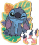 Dřevěné Puzzle 50 dílků Lilo&Stitch