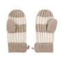 Rukavice Stripe Merino Beige Lodger