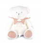Dárková sada Plyšový medvídek s dečkou 30 cm růžový Doudou