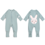 Dětský rostoucí overal Králík Pastel mintový Moniel