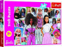 Puzzle Ve světě Barbie 200 dílků