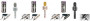 Mikrofon karaoke Bluetooth na baterie s USB kabelem