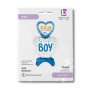 Dort samostojící Baby Boy 28"/71 cm fóliový balónek nafukovací