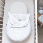 Přikrývka na Cocoonababy Quilted White Red Castle