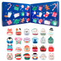 Micromallows Adventní kalendář - 24 ks Squishmallows