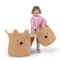 Koš na hračky Teddy Beige 30 x 30 x 30 cm Childhome