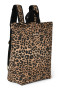 Puffy Adult Backpack batoh Brown Leopard Studio Noos