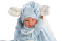 Obleček pro panenku miminko New Born velikosti 40-42 cm s doplňky Llorens