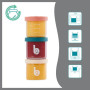 Skleněné misky s víčky ISY Bowls 6 x 250 ml + 3 x 120 ml Babymoov