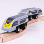 Rychlík Eurostar E320 + 3 koleje Bigjigs Rail