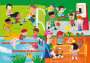 Dřevěná knížka s puzzle Aktivity Vilac