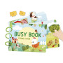 Farma Busy Book interaktivní kniha s aktivitami EN FR Janod