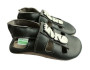 Kožené capáčky sandálky Barefoot Vel. L (12-18 měs.) Hopi Hop 