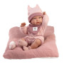 Obleček pro panenku miminko New Born velikosti 40-42 cm s doplňky Llorens