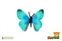 Motýl tropický Morpho Helena zooted plast 7 cm