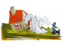 Tři malá prasátka - MINI POP-UP Meritxell Martí, ilustrace Xavier Salomó