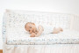 Bavlněné prostěradlo s gumou Print 60 x 120 cm Babymatex