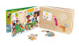 Dřevěná knížka s puzzle Aktivity Vilac